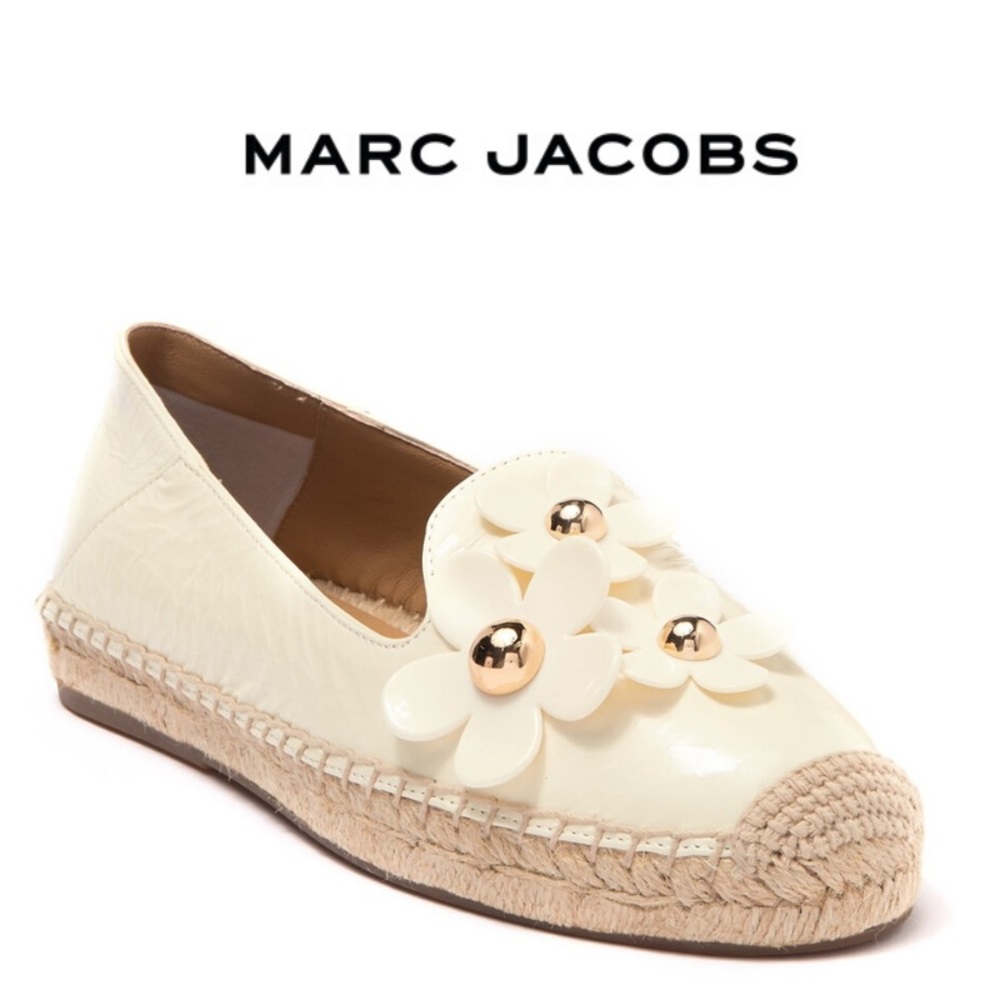 NWT Marc Jacobs Signature Daisy Studded Espadrille